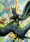 Chatterfang, Squirrel General Art Card (67/81) (Gold-Stamped Signature) (ASMH2-067) - Art Series: Modern Horizons 2