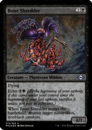 Bone Shredder (Foil Etched) (MH2-272) - Modern Horizons 2 Foil