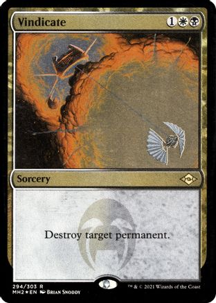 Vindicate (Foil Etched) (MH2-294) - Modern Horizons 2 Foil