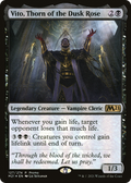 Vito, Thorn of the Dusk Rose (MEDIA-127) - Core Set 2021 Promos Foil