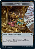 Treasure (021) // Phyrexian Germ Double-Sided Token (MH2-21 // 3) - Modern Horizons 2 Foil