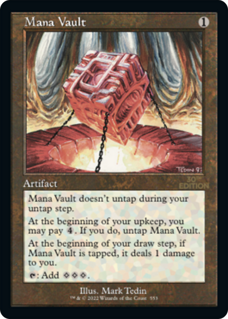 Mana Vault (Retro Frame) (30A-553) - 30th Anniversary Edition