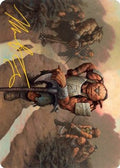 Hobgoblin Bandit Lord Art Card (Gold-Stamped Signature) (ASAFR-030) - Art Series: Adventures in the Forgotten Realms