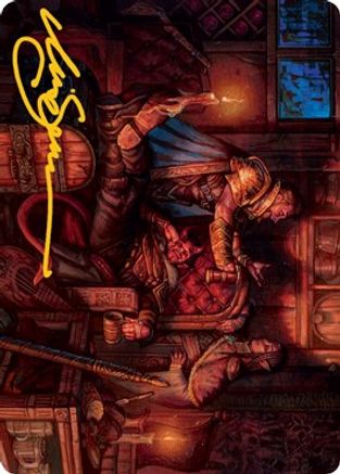 Long Rest Art Card (Gold-Stamped Signature) (ASAFR-051) - Art Series: Adventures in the Forgotten Realms