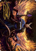 Farideh, Devil's Chosen Art Card (Gold-Stamped Signature) (ASAFR-032) - Art Series: Adventures in the Forgotten Realms