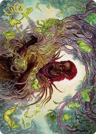 Circle of Dreams Druid Art Card (Gold-Stamped Signature) (ASAFR-066) - Art Series: Adventures in the Forgotten Realms
