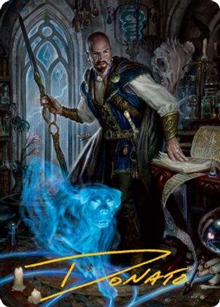 Mordenkainen Art Card (Gold-Stamped Signature) (ASAFR-075) - Art Series: Adventures in the Forgotten Realms
