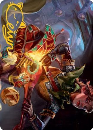 Bag of Holding Art Card (Gold-Stamped Signature) (ASAFR-044) - Art Series: Adventures in the Forgotten Realms