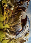 Bulette Art Card (Gold-Stamped Signature) (ASAFR-016) - Art Series: Adventures in the Forgotten Realms