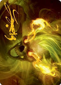 Flameskull Art Card (Gold-Stamped Signature) (ASAFR-014) - Art Series: Adventures in the Forgotten Realms