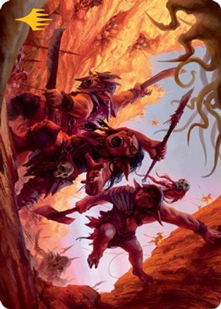 Goblin Art Card (Gold-Stamped) (ASAFR-024) - Art Series: Adventures in the Forgotten Realms