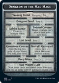 Dungeon of the Mad Mage // Lost Mine of Phandelver Double-Sided Token (AFR-20 // 21) - Adventures in the Forgotten Realms