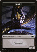 Snake // Zombie Double-Sided Token (CC2-) - Commander Collection: Black Foil