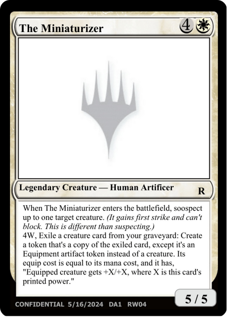 The Miniaturizer (UNK-RW04D) - Unknown Event