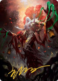 Wrenn and Seven Art Card (Gold-Stamped Signature) (ASMID-009) - Art Series: Innistrad: Midnight Hunt