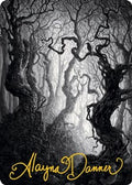 Forest Art Card (80/81) (Gold-Stamped Signature) (ASMID-080) - Art Series: Innistrad: Midnight Hunt