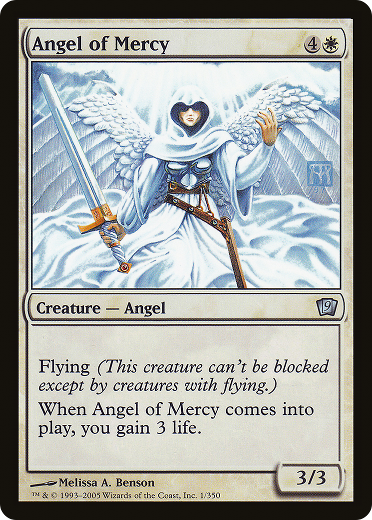 Angel of Mercy (9ED-001) - 9th Edition Foil