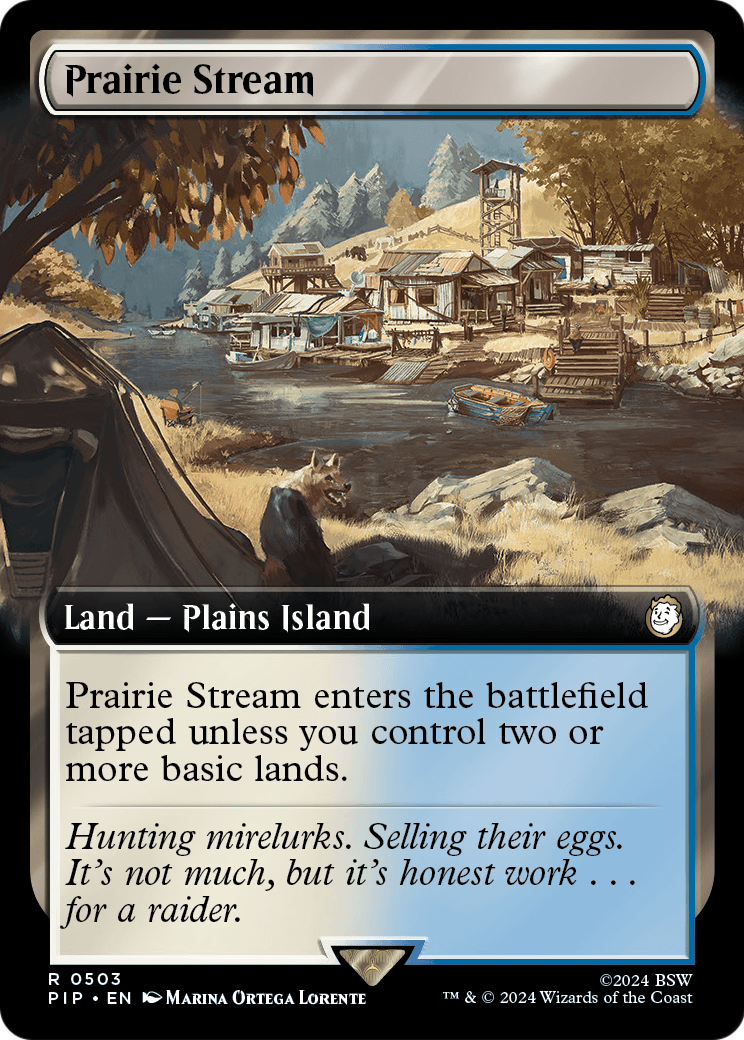 Prairie Stream (Extended Art) (PIP-503) - Fallout: (Extended Art) Foil