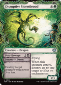 Disruptive Stormbrood (Showcase) (TDM-310) - Tarkir: Dragonstorm: (Showcase)