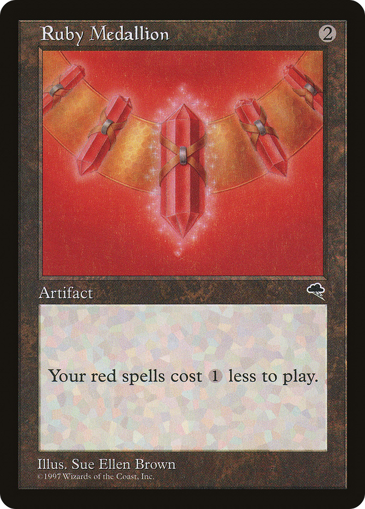 Ruby Medallion (TMP-305) - Tempest