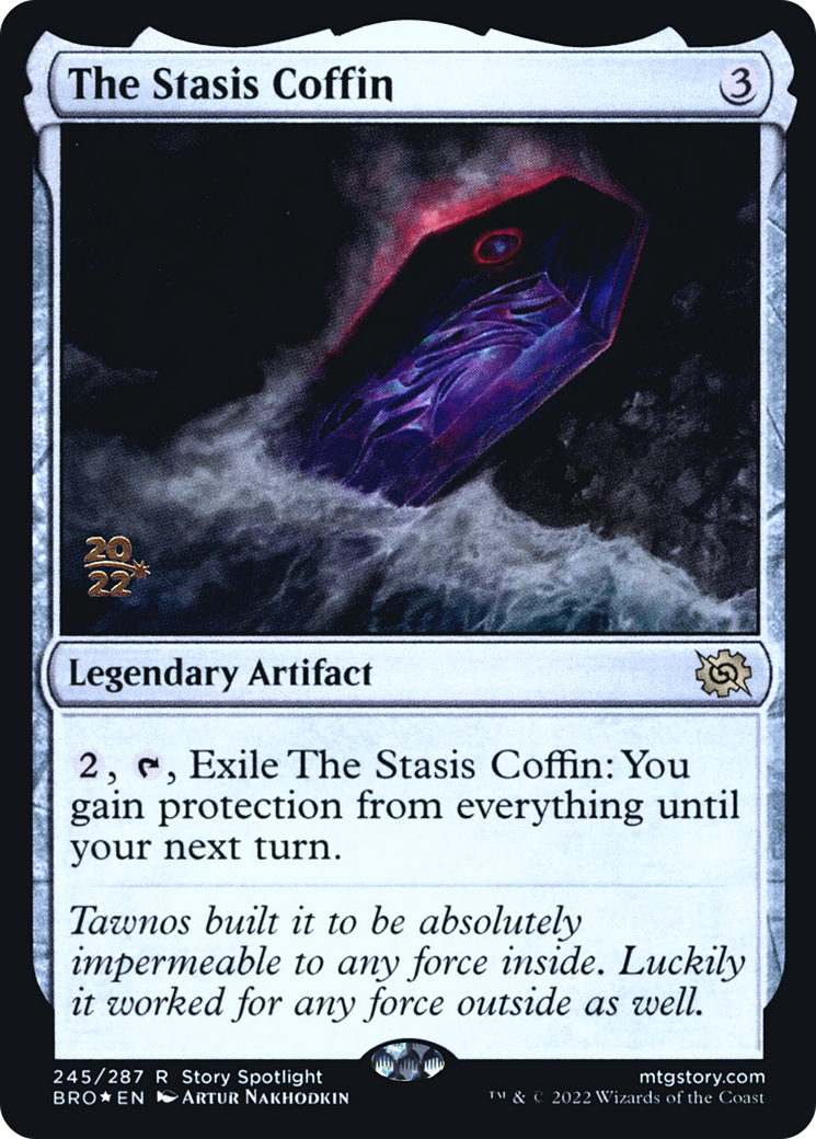 The Stasis Coffin (PRE-245) - The Brothers' War Promos Foil