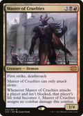 Master of Cruelties (2X2-251) - Double Masters 2022 Foil