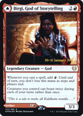 Birgi, God of Storytelling (PRE-123S) - Kaldheim Promos Foil