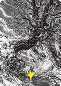 Forest Art Card (Gold-Stamped) (ASVOW-081) - Art Series: Innistrad: Crimson Vow