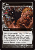 Pox (Future Sight) (MB2-185) - Mystery Booster 2 Foil
