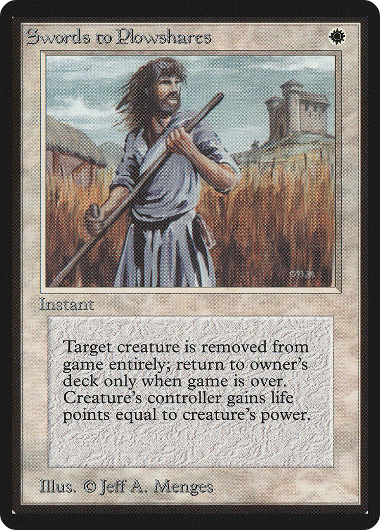 Swords to Plowshares (LEB-) - Limited Edition Beta