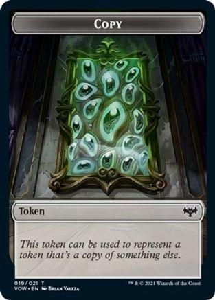 Copy // Treasure Double-Sided Token (VOW-19 // 18) - Innistrad: Crimson Vow Foil