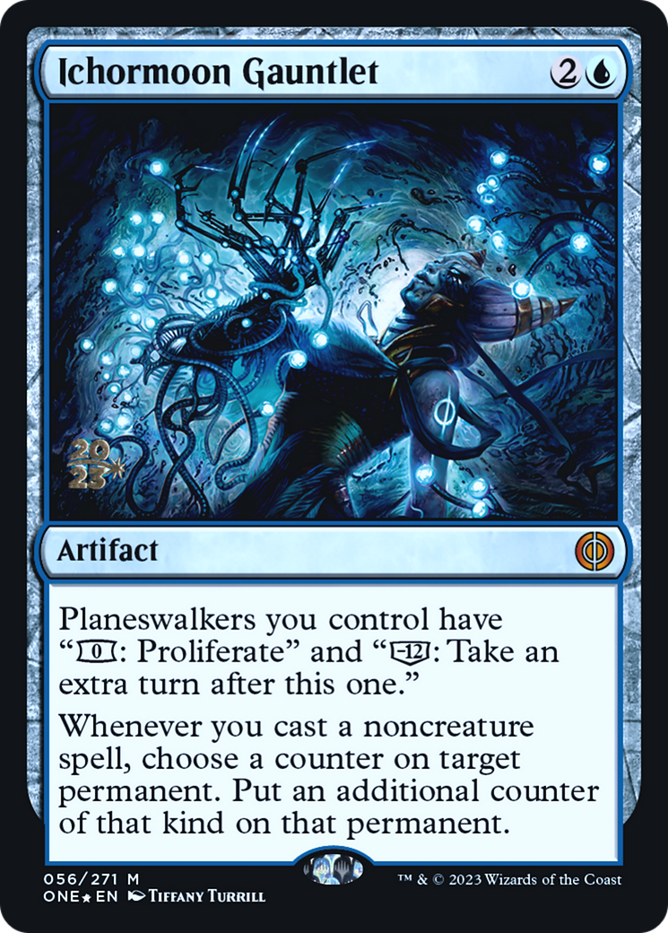 Ichormoon Gauntlet (PRE-056) - Phyrexia: All Will Be One Promos Foil