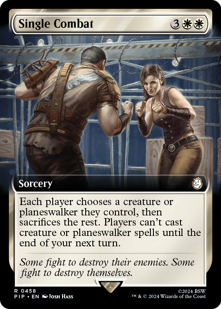 Single Combat (Extended Art) (PIP-458) - Fallout: (Extended Art)