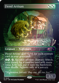 Fiend Artisan (Rainbow Foil) (SLD-1645) - Secret Lair Drop (Borderless) Foil