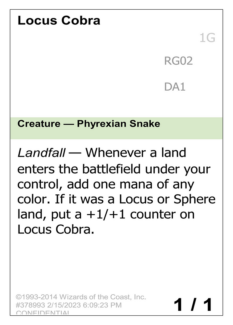 Locus Cobra (UNK-) - Unknown Event