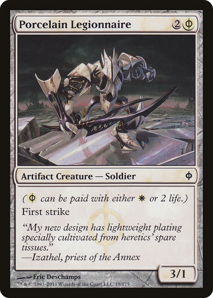 Porcelain Legionnaire (NPH-019) - New Phyrexia