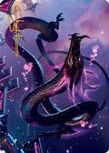 Junji, the Midnight Sky Art Card (38/81) (Gold-Stamped Signature) (ASNEO-038) - Art Series: Kamigawa: Neon Dynasty