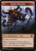 Smoke Blessing // Spirit (009) Double-sided Token (NEC-6 // 9) - Commander: Kamigawa: Neon Dynasty