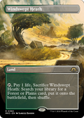 Windswept Heath (Borderless) (MH3-360) - Modern Horizons 3 Foil