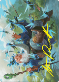 Mischievous Mystic // Mischievous Mystic (AFDN-007) - Foundations Art Series (Borderless) Foil