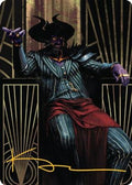 Ob Nixilis, the Adversary Art Card (71/81) (Gold-Stamped Signature) (ASSNC-071) - Art Series: Streets of New Capenna