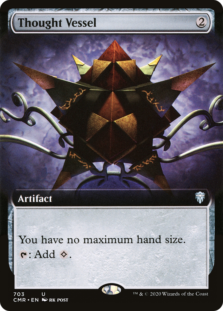 Thought Vessel (Extended Art) (CMR-703) - Commander Legends: (Extended Art) Foil