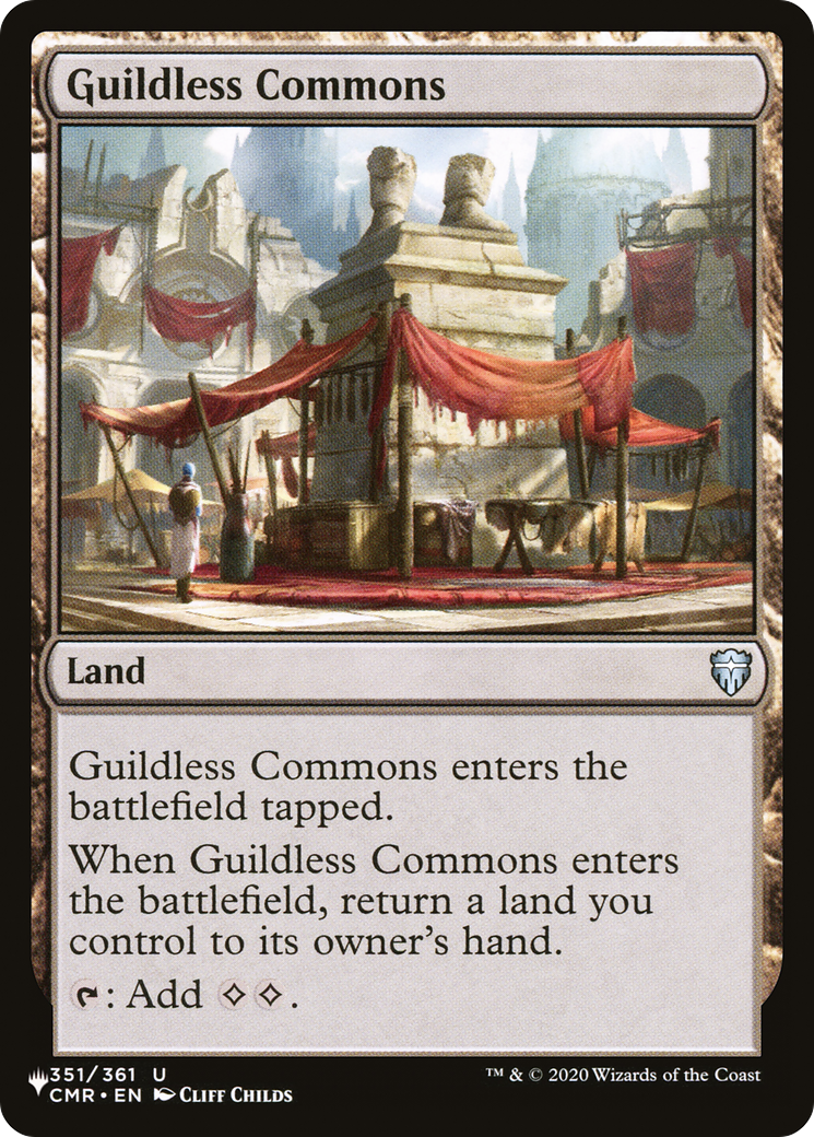 Guildless Commons (LIST-CMR-351) - The List