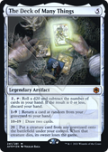 The Deck of Many Things (AFR&-241) - Adventures in the Forgotten Realms Promos Foil