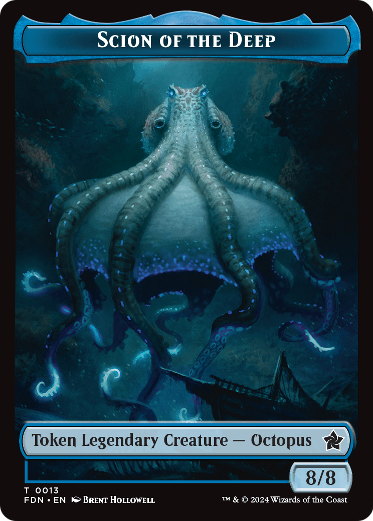 Scion of the Deep (TFDN-013) - Foundations Tokens