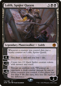Lolth, Spider Queen (PPAFR-112) - Adventures in the Forgotten Realms Promos Foil