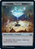 Treasure (013) // Copy Double-Sided Token (SNC-13 // 1) - Streets of New Capenna Foil