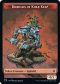 Kobolds of Kher Keep // Treasure Double-sided Token (CLB-) - Commander Legends: Battle for Baldur's Gate