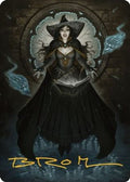 Tasha, the Witch Queen Art Card (76/81) (Gold-Stamped Signature) (ASCLB-076) - Art Series: Commander Legends: Battle for Baldur's Gate