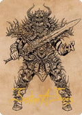 Sarevok, Deathbringer Art Card (Gold-Stamped Signature) (ASCLB-050) - Art Series: Commander Legends: Battle for Baldur's Gate